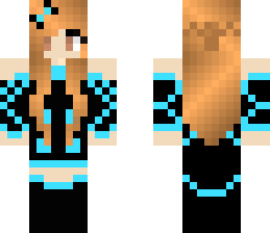black and blue asuna