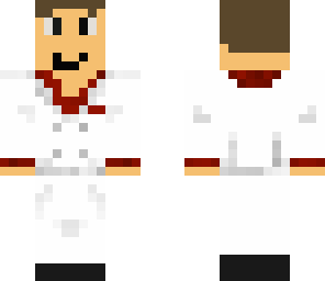 hombre de blanco