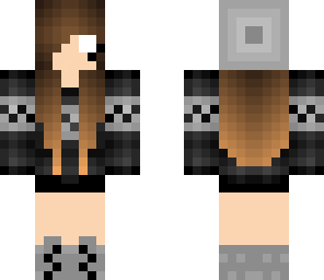 hipster girl herobrine