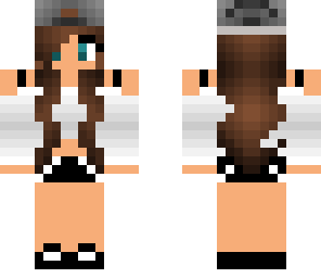 white and black girl