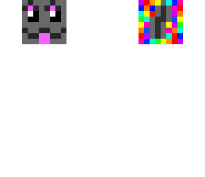 blocky nian cat