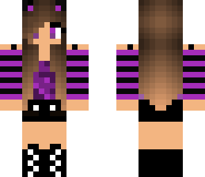 purple girl