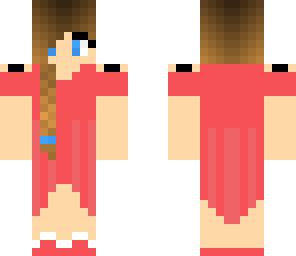 cute summer girl my first skin