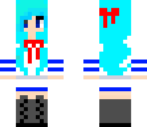 blue yandere chan
