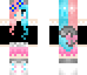 pink and blue girl edit