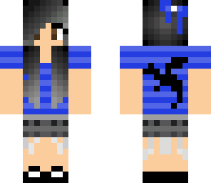 blue dragon girl