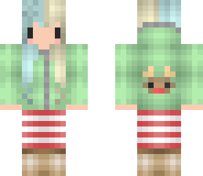 cute raindeer girl
