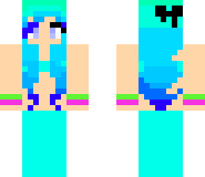 turquoise mermaid