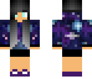 cute galaxy girl