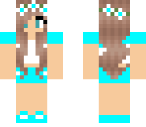 blue girl
