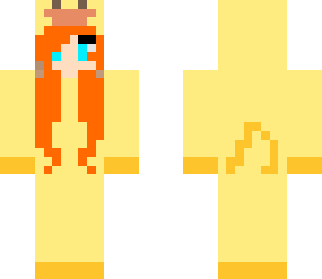 ginger duck onesie girl