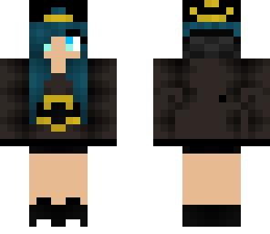 me with teal hair
