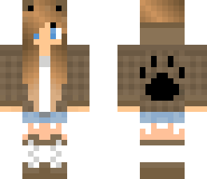 original wolf girl skin