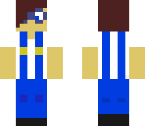 boy with overalls