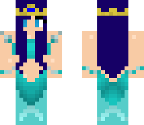blue mermaid
