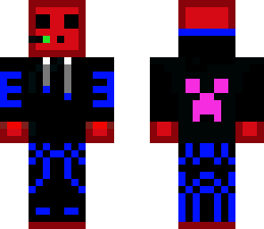 red slime blue hood