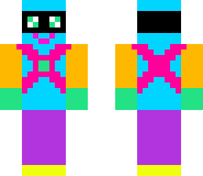colorful superhero