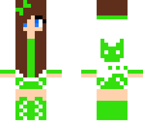 green kitty gal