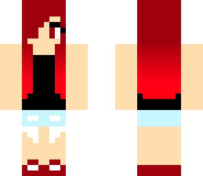summer red girl