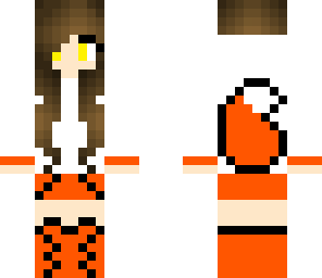 orange fox girl
