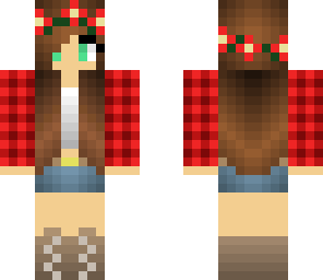 cute plad girl