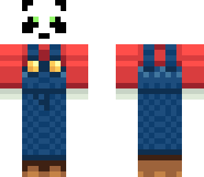 panda mario sin gorra