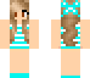 blue swinsuit