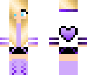 purpel girl