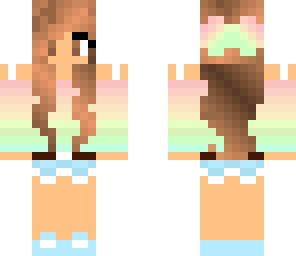 rainbow girl edit