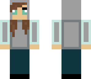 girl with hoodie