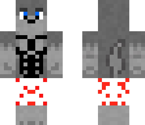 wolf with muscles