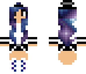 brunette galaxy girl