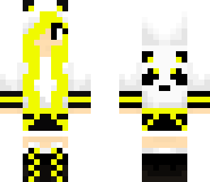yellow panda girl