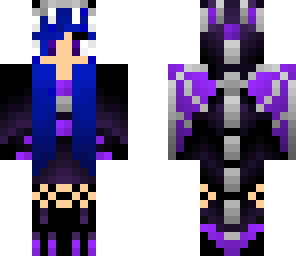 blue dragon girl