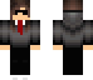 girl in suit red version