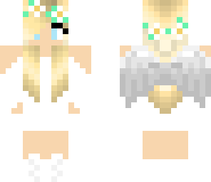 official white blonde angel