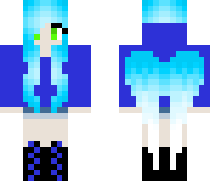 blue angel girl