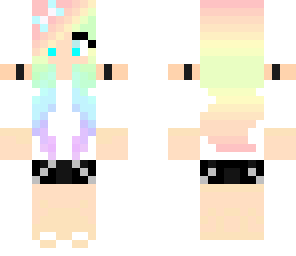 rainbow hair