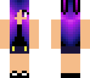 kawaii purple bunny