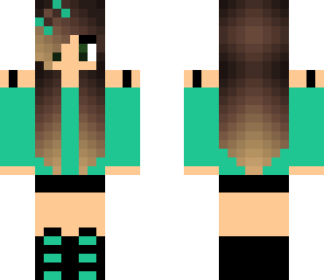 blue bow girl