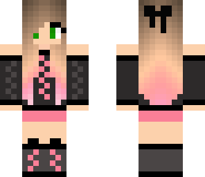 pink gothic girl