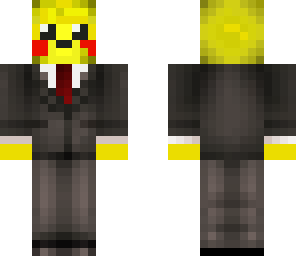 pikachu in a suit