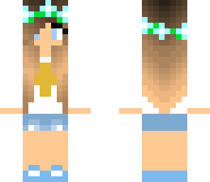 white flower girl