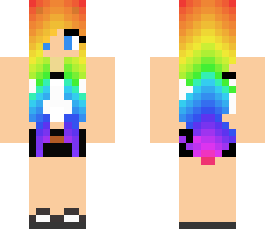 rainbow hair