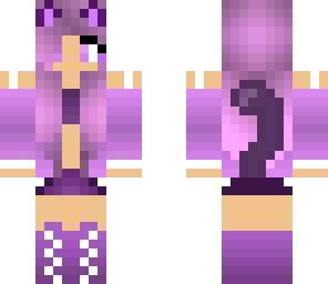purple kitty