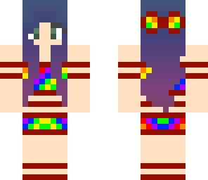 rainbow rock girl
