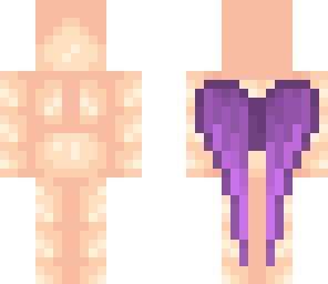 angel wings base - purple