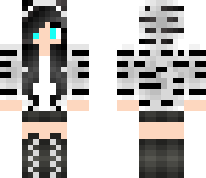 b and w tiger girl
