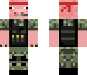 cerdo soldado