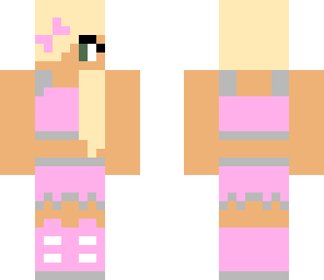 pink cheer-by starperson